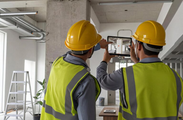 台中老屋翻新設計公司現場評估與施工討論