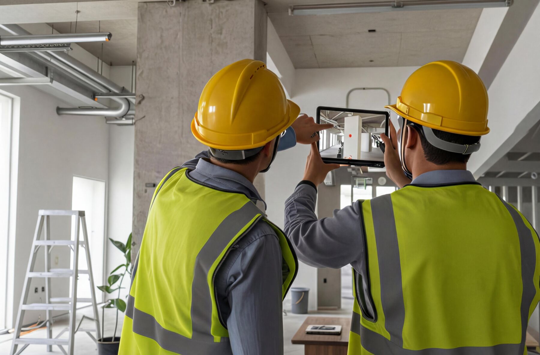 台中老屋翻新設計公司現場評估與施工討論