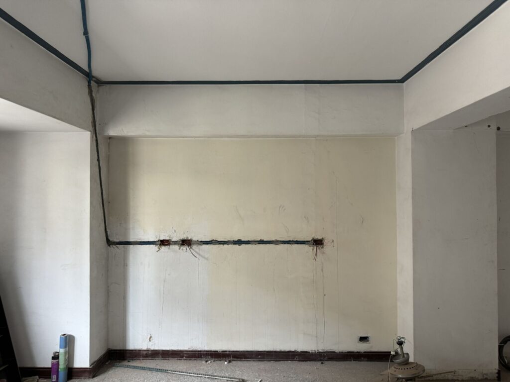 老屋翻新工程範圍與施工內容示意