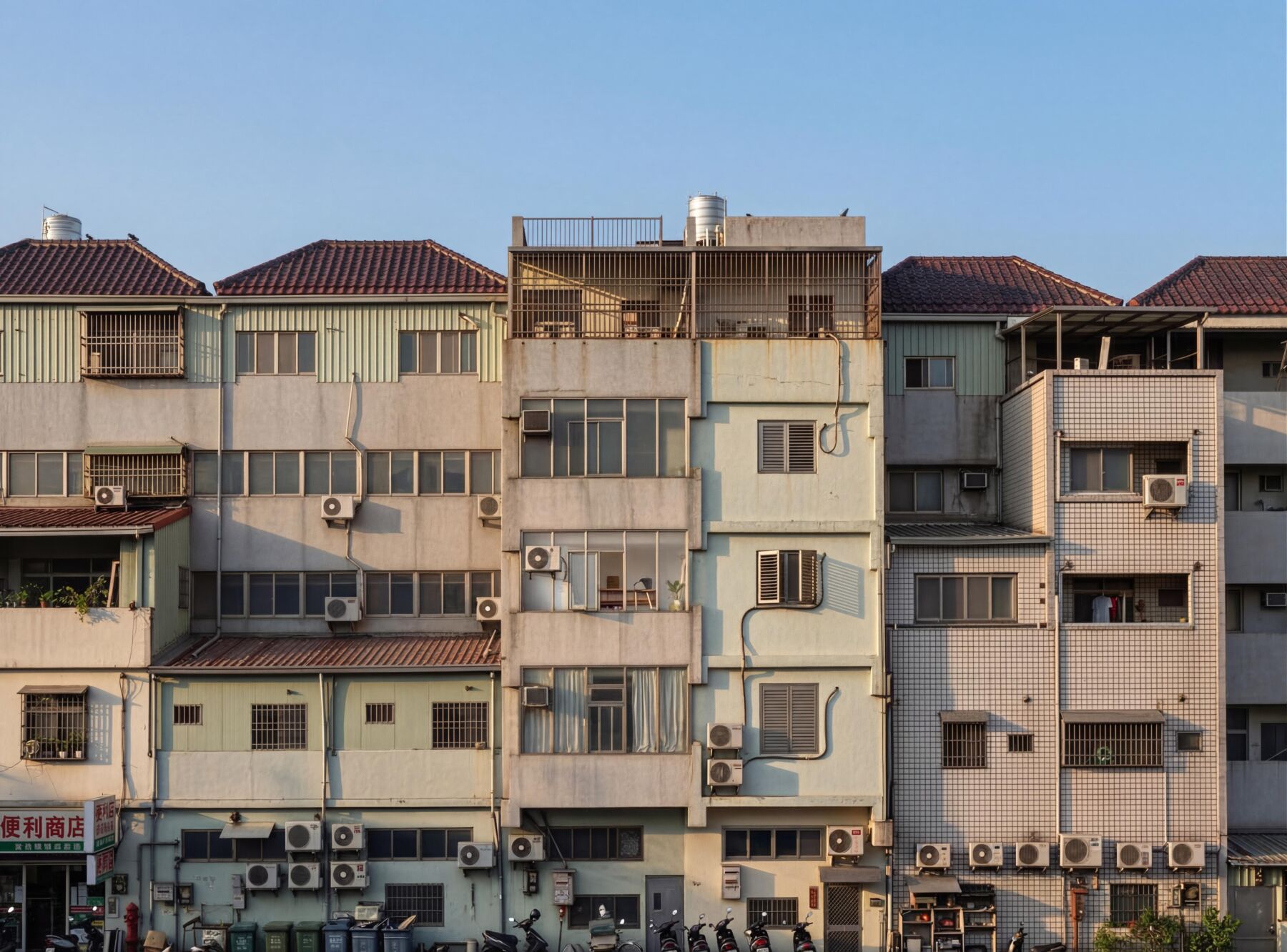 台灣老屋外觀示意 老屋拉皮與全室翻新評估